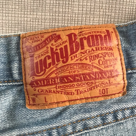 Lucky Brand Cropped Jeans Classic Fit - Picture 3 of 3